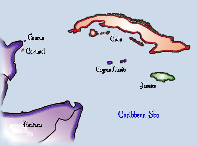Antilles.com image map - Use Netscape 
2.0+ or Explorer 2.1+